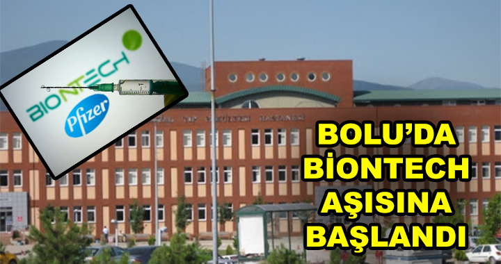 BOLU'DA AŞILAMA BAŞLADI