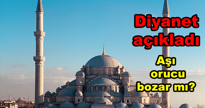 DİYANET'TEN AŞI VE TERAVİH AÇIKLAMASI