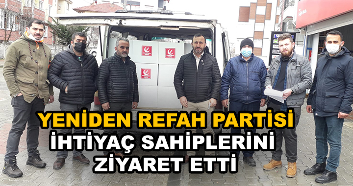 İHTİYAÇ SAHİPLERİNİ ZİYARET ETTİLER