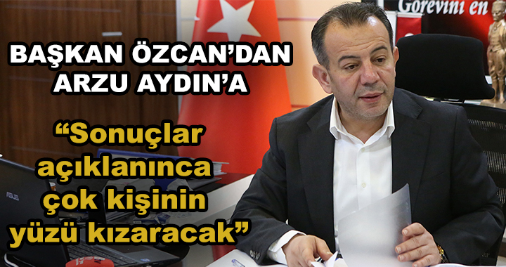 BAŞKAN ÖZCAN SERT KONUŞTU