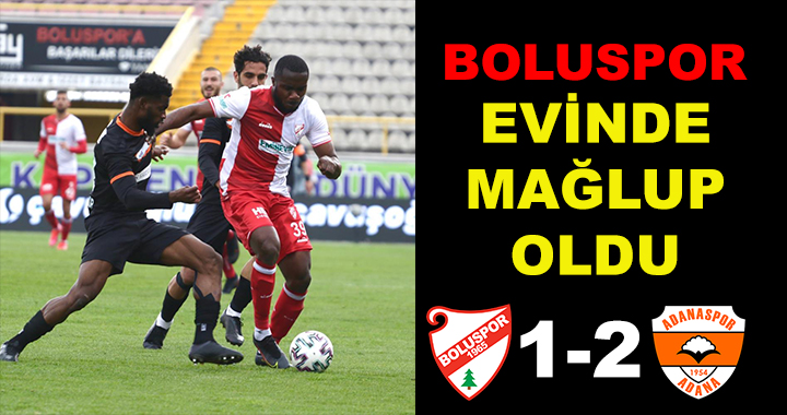 BOLUSPOR YENİLDİ