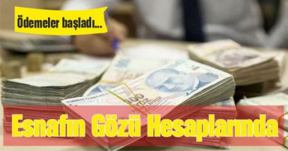 Milyonlarca esnafa gelir kaybı desteği ödemesi yapıldı