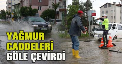 Bolu'da, metrekareye 10,4 litre yağmur düştü