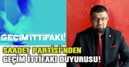 “Geçim İttifakı” kuralım istiyoruz!