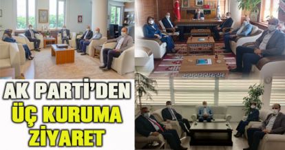 SUAT GÜNER MÜFTÜLÜK, REKTÖRLÜK VE EMNİYETİ ZİYARET ETTİ