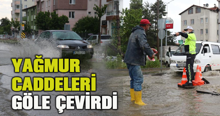 Bolu’da, metrekareye 10,4 litre yağmur düştü