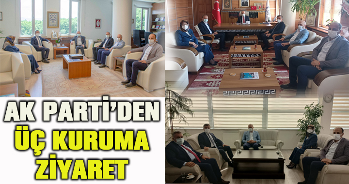 SUAT GÜNER MÜFTÜLÜK, REKTÖRLÜK VE EMNİYETİ ZİYARET ETTİ