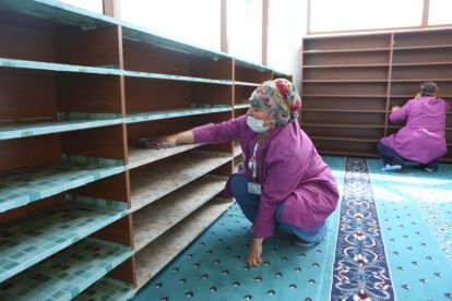 BOLU BELEDİYESİ'NDEN CAMİ TEMİZLİKLERİ