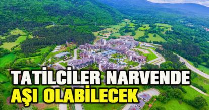 Tatilciler Narven'de korona virüs aşısı olabilecek