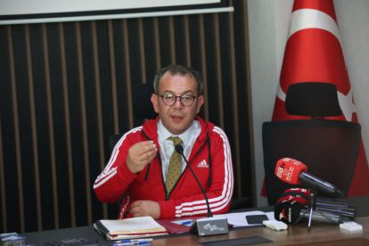 TANJU BAŞKAN EŞOFMANINI GİYDİ, ERDOĞAN'A YÜKLENDİ