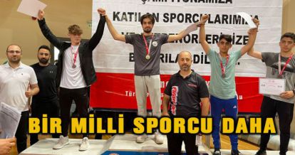 BİR MİLLİ SPORCU DAHA
