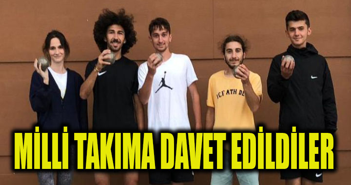 MİLLİ TAKIMA DAVET EDİLDİLER