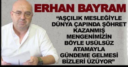 USÜLSÜZ MÜDÜR ATAMASINA BİR TEPKİ DE BAYRAM'DAN GELDİ