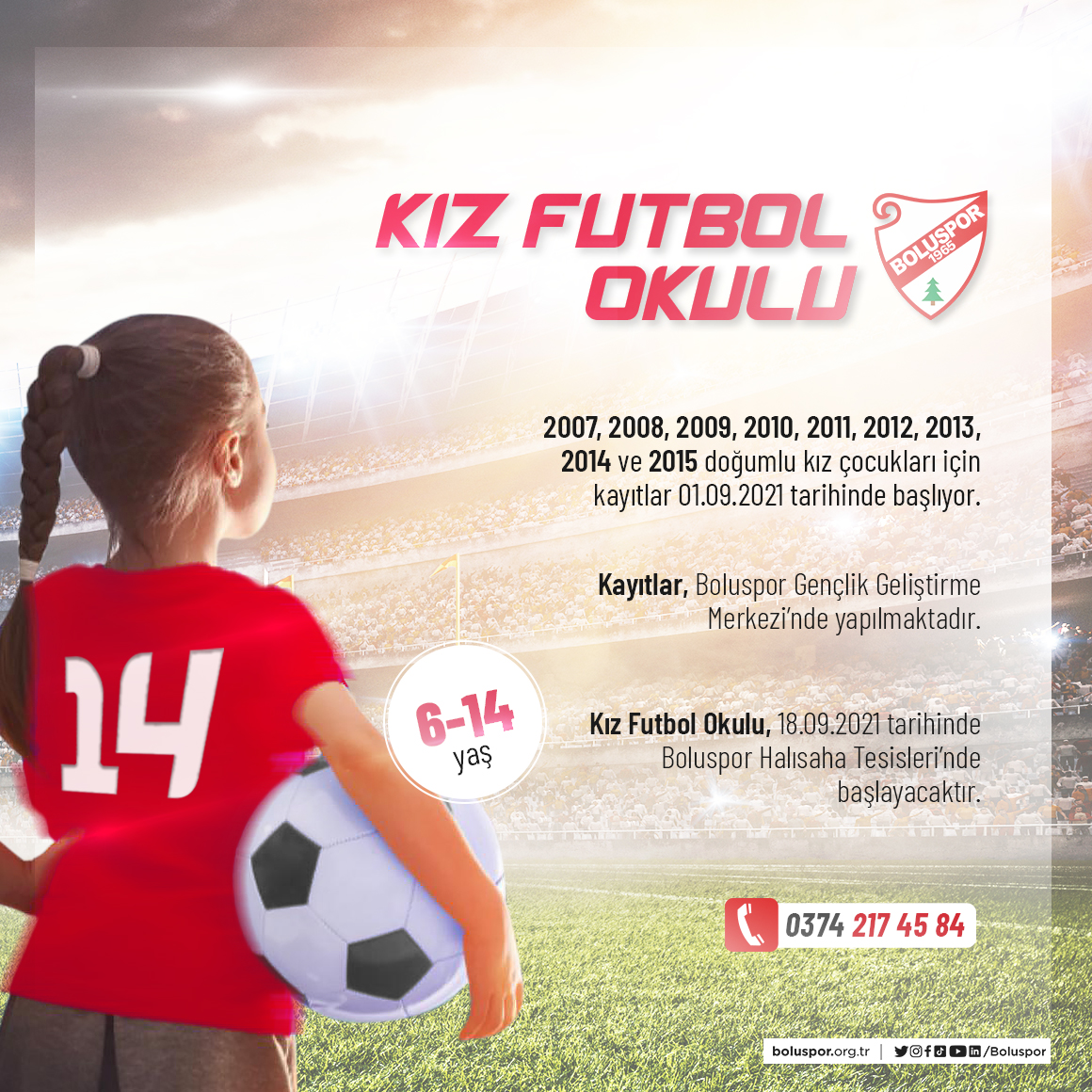 HAYDİ KIZLAR FUTBOLA