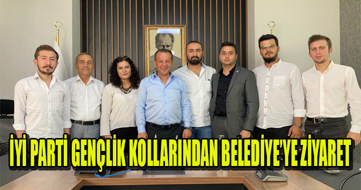 İYİ PARTİ GENÇLİK KOLLARINDAN BELEDİYE’YE ZİYARET