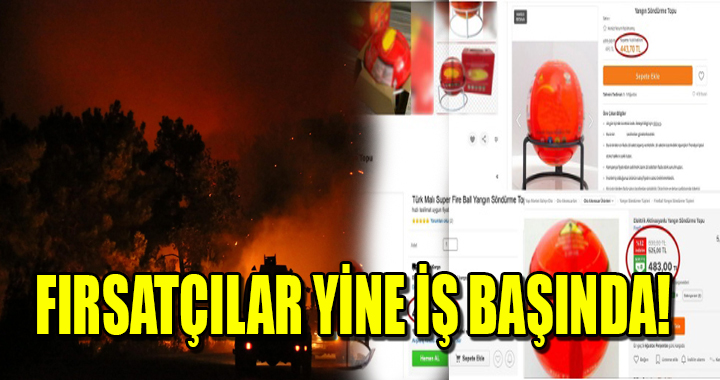 FIRSATÇILAR YİNE İŞ BAŞINDA!