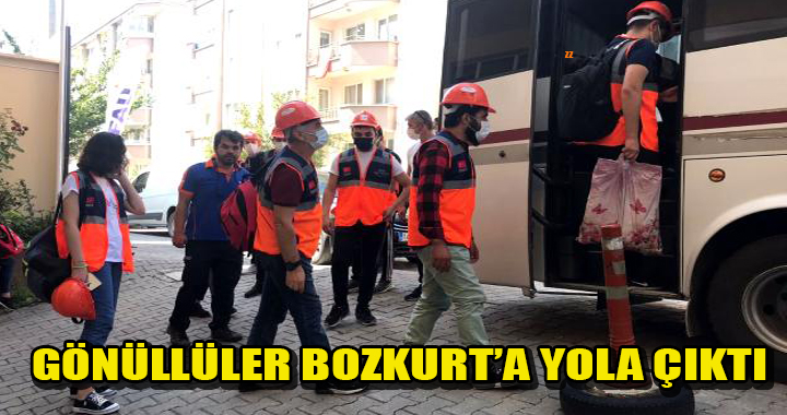 GÖNÜLLÜLER BOZKURT’A YOLA ÇIKTI
