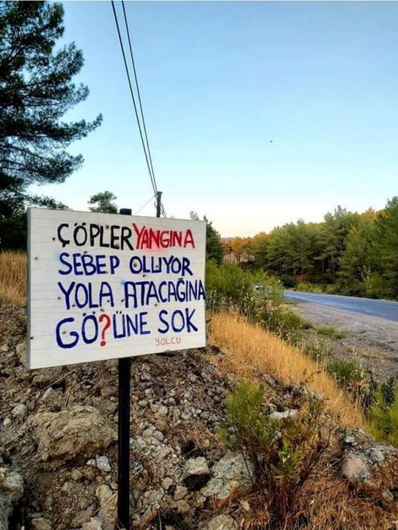 ORMANI PİSLETENLERE DEĞİŞİK UYARI