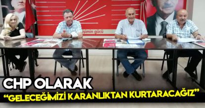 GELECEĞİMİZİ KARANLIKTAN KURTARACAĞIZ!