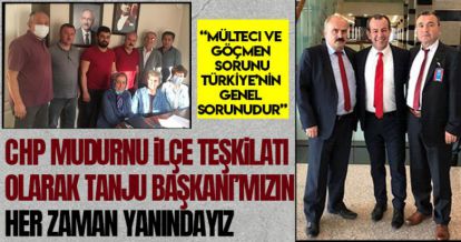 CHP MUDURNU İLÇE TEŞKİLATI OLARAK BAŞKAN ÖZCAN'IN YANINDAYIZ