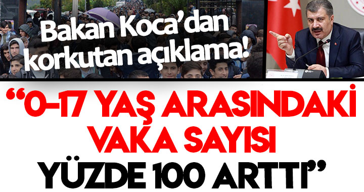 BAKAN KOCA'DAN KORKUTAN AÇIKLAMA!