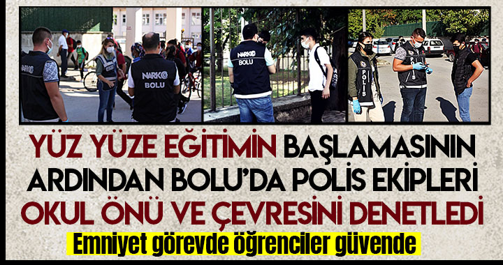 EMNİYET GÖREVDE ÖĞRENCİLER GÜVENDE