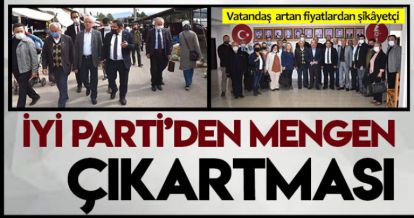 İYİ PARTİ'DEN MENGEN ÇIKARTMASI