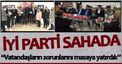 İYİ PARTİ SAHADA