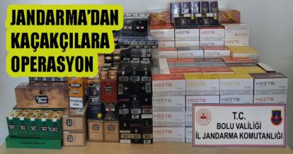 Jandarma'dan Kaçakçılara Operasyon