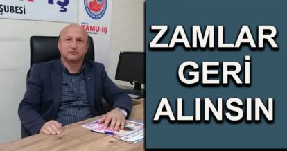 Korkmaz: Zamlara Ankara'da ‘Dur' diyelim