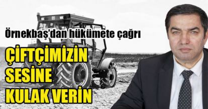 Örnekbaş'dan Hükümete Çağrı
