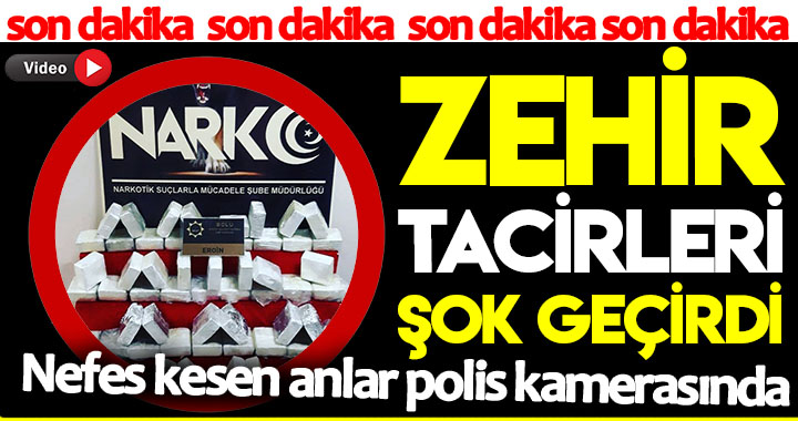 BOLU'DA ZEHİR TACİRLERİ ŞOK GEÇİRDİ!