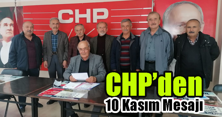 CHP'den 10 Kasım Mesajı