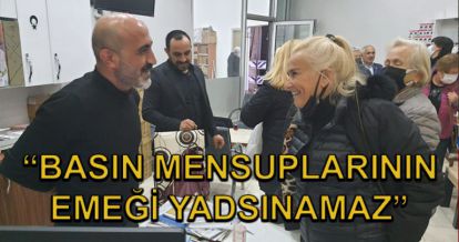 CHP'li kadınlar Bolu Hedef Gazetesi'ni ziyaret etti