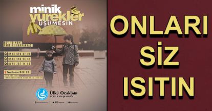 Kış geldi, ‘Minik yürekler üşümesin'