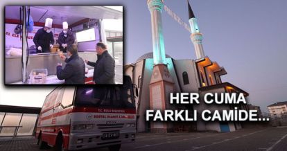 Namazdan sonra çorba ikramı