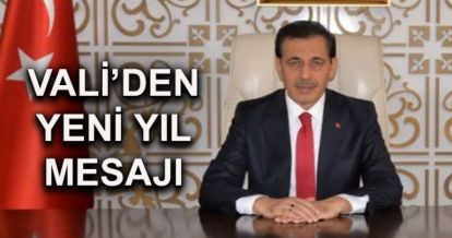Vali Ümit yeni yılı kutladı...