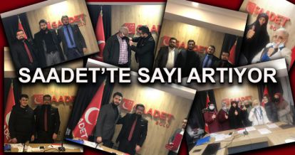 Yeni üyelere rozetleri takıldı