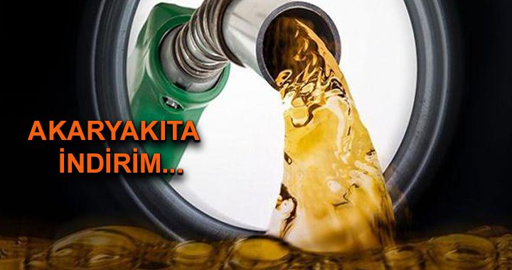 Akaryakıttan iyi haber...