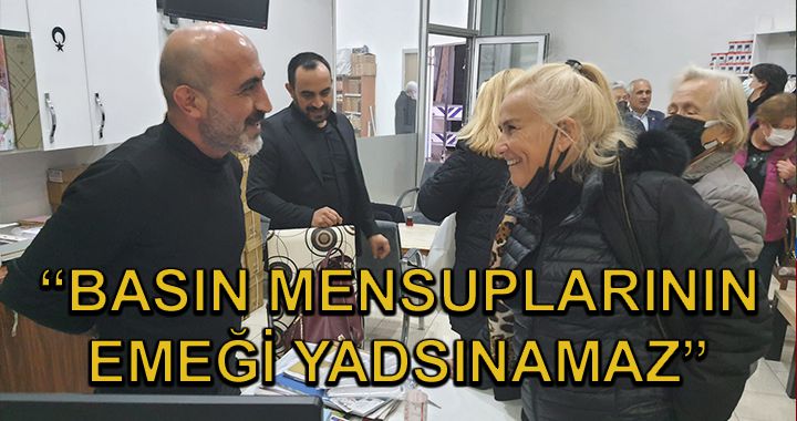 CHP’li kadınlar Bolu Hedef Gazetesi’ni ziyaret etti