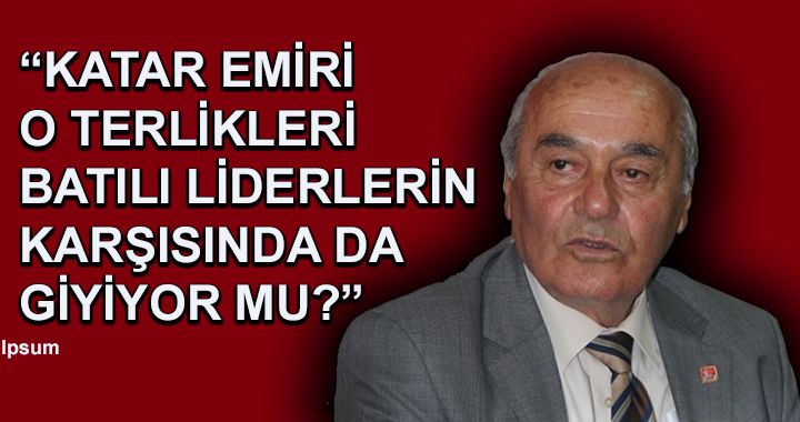 CHP’li Karsu, “Nereden bizim öz kardeşimiz oluyorlar?