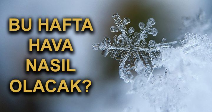 Kar resmen geldi...