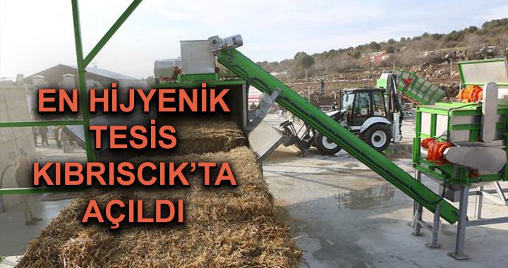 Mantar Kompost Fabrikası açıldı