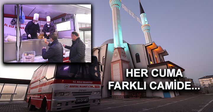 Namazdan sonra çorba ikramı