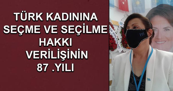 Şimşek, “Çağdaşlığın anahtarı, seçme ve seçilme hakkı”