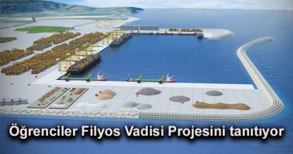Öğrenciler Filyos Vadisi Projesini tanıtıyor