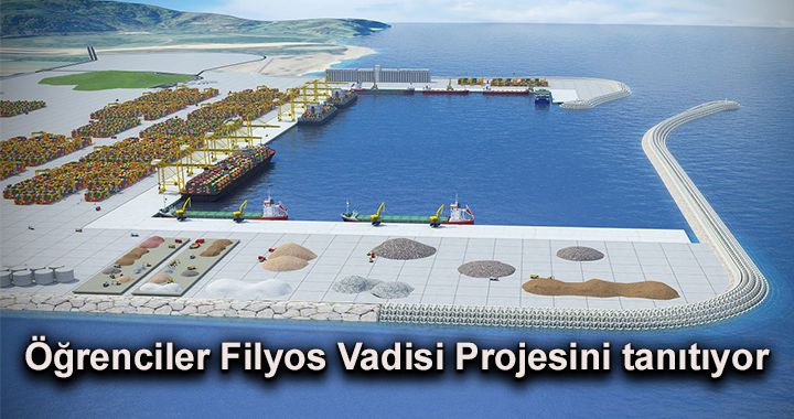 Öğrenciler Filyos Vadisi Projesini tanıtıyor