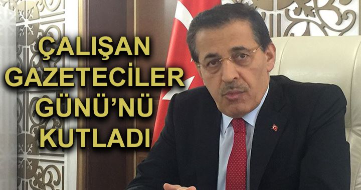 Vali Ümit 10 Ocak Çalışan Gazeteciler Günü’nü kutladı