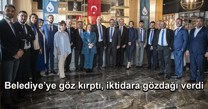 Belediye’ye göz kırptı, iktidara gözdağı verdi