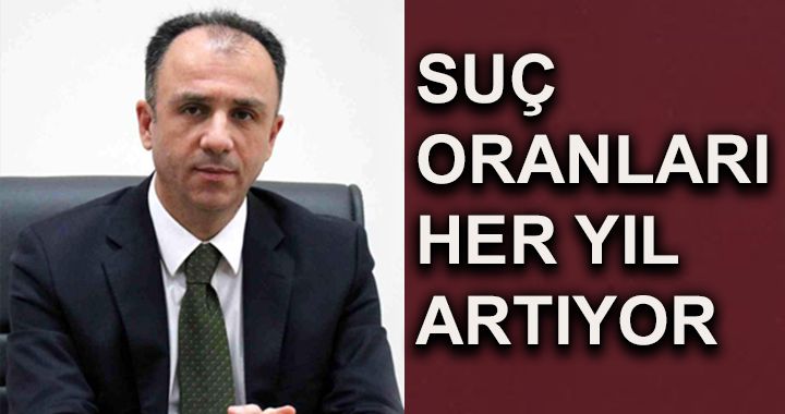 Bolu'da suç oranı yüzde 15 arttı...